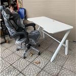 Ghế gaming ZERO s+ VÀ BÀN Y TRẮNG GAMING