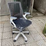 Ghế văn phòng gập tay ( trắng , đen )