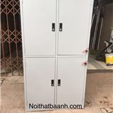 Tủ sắt locker 4 cánh kín giá rẻ 