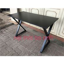 Bàn X 1m2x60 mặt đen