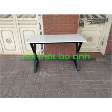 Bàn X 1m2x60 mặt trắng