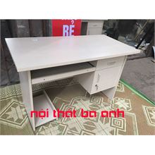 Bàn vi tính có hộc kèm ngăn kéo bàn phím 1m2x60