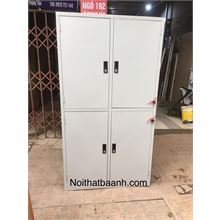 Tủ sắt locker 4 cánh kín giá rẻ 